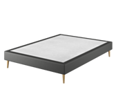 Bedbodem Cirse Deco Zwart - 160x200 cm