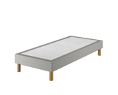 Bedbodem Calla Deco Ashgrey - 70x200 cm