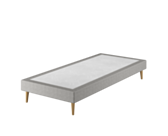 Bedbodem Cirse Deco Ashgrey - 90x190 cm
