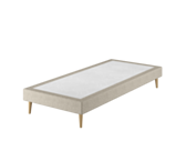 Bedbodem Cirse Deco Beige - 90x190 cm