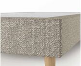 Bedbodem Cirse Deco Beige - 70x190 cm