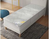 Bedbodem Cirse Deco Boucle Wit - 80x200 cm