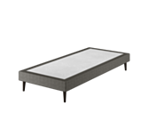Bedbodem Cirse Deco Grey - 70x200 cm