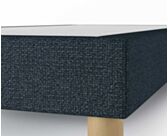 Bedbodem Cirse Deco Blauw - 70x190 cm