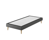 Bedbodem Cirse Deco Zwart - 120x200 cm