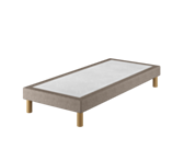 Bedbodem Cirse deco Taupe - 90x190 cm