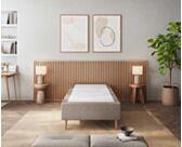 Bedbodem Cronos Taupe - 70x190 cm