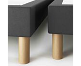 Bedbodem Calla Deco Noir - 140x190 cm