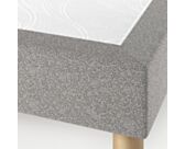 Bedbodem Cirse Deco Ashgrey - 140x200 cm