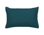 Kussensloop Katoen Petrole - 40x60 cm