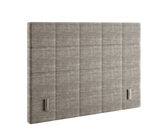 Hoofdeinde Comfy Merlot Grijs 90 - H105 cm