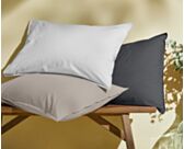 Kussensloop perkaal Wit - 50x70 cm