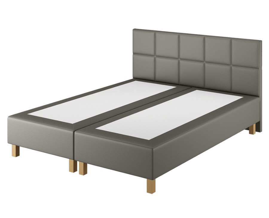 Boxspring Dayton Cabernet Antraciet - 90x190 cm