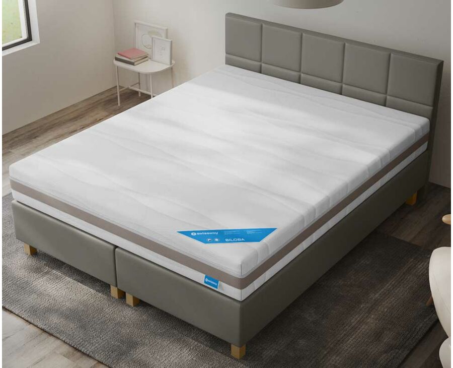 Boxspring Dayton Cabernet Antraciet - 90x190 cm