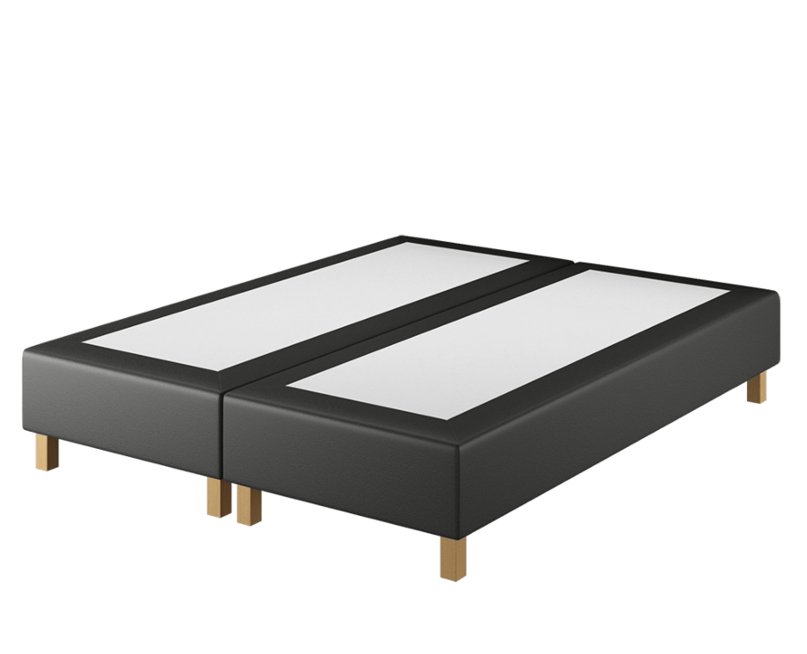 Boxspring Dayton Cabernet Zwart - 90x200 cm