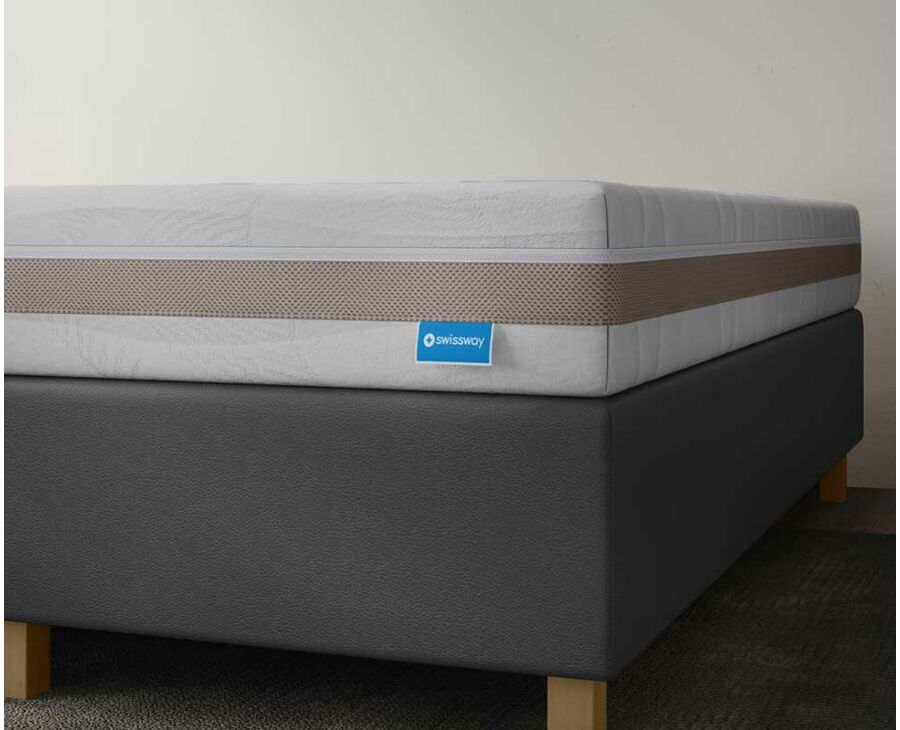 Boxspring Forbes Cabernet Zwart - 140x200 cm