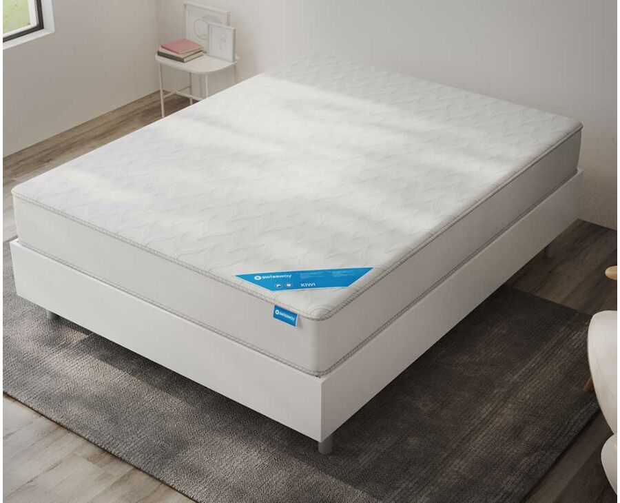 Bed German Comfort Wit - 90x200 cm