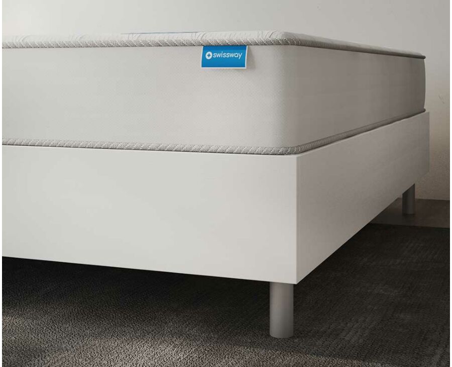 Bed German Comfort Wit - 90x200 cm