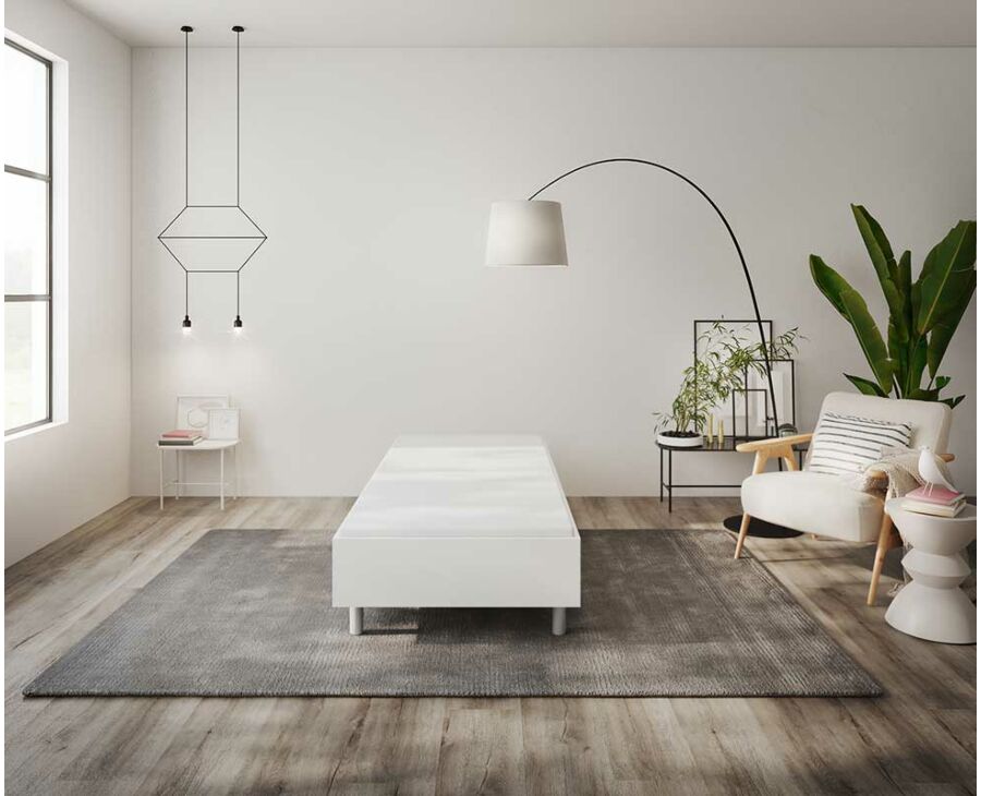 Bed German Comfort Wit - 90x200 cm