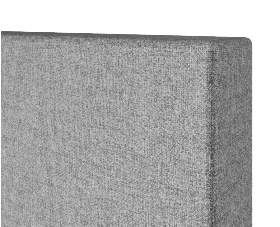 Hoofdeinde Kahaia Page Ashgrey 80 - H120 cm