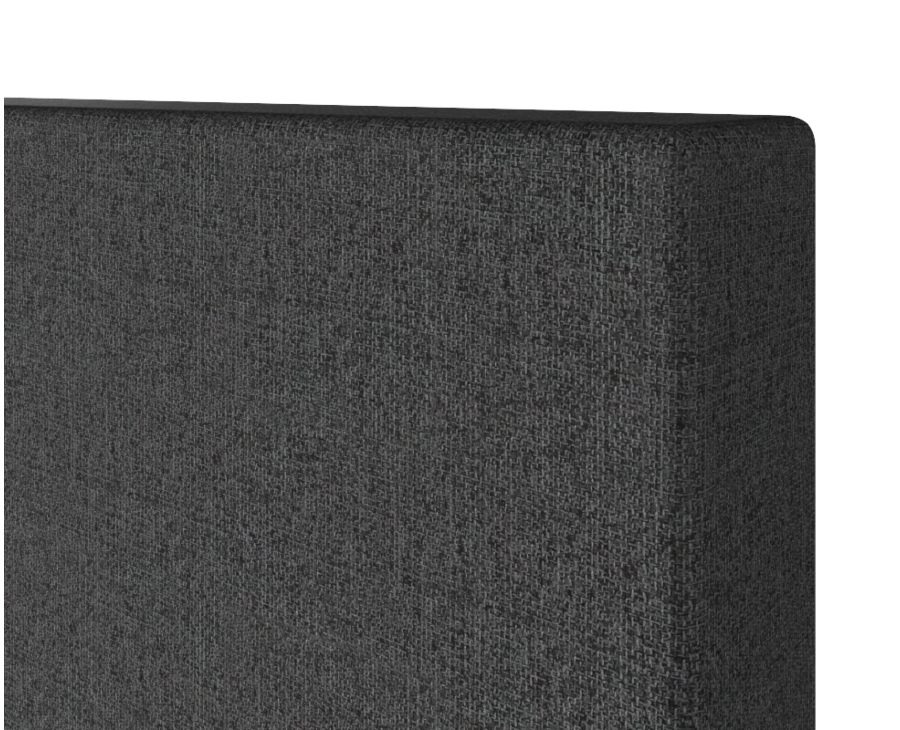 Hoofdeinde Kahaia Page Grey 200 - H100 cm