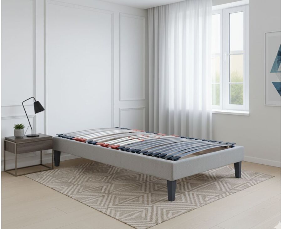 Bedbodem elektrisch Essentiel Plus Grijs – 90x190 cm main product photo