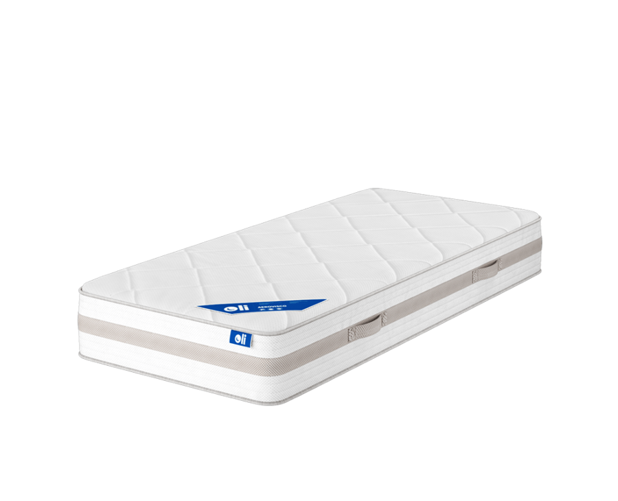 Aerovisco traagschuim pocketvering matras 70x200 cm 

