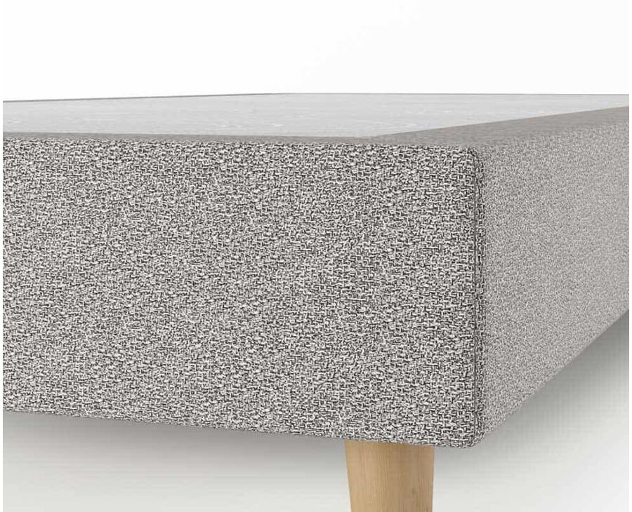 Bedbodem Cirse Deco Ashgrey - 140x200 cm
