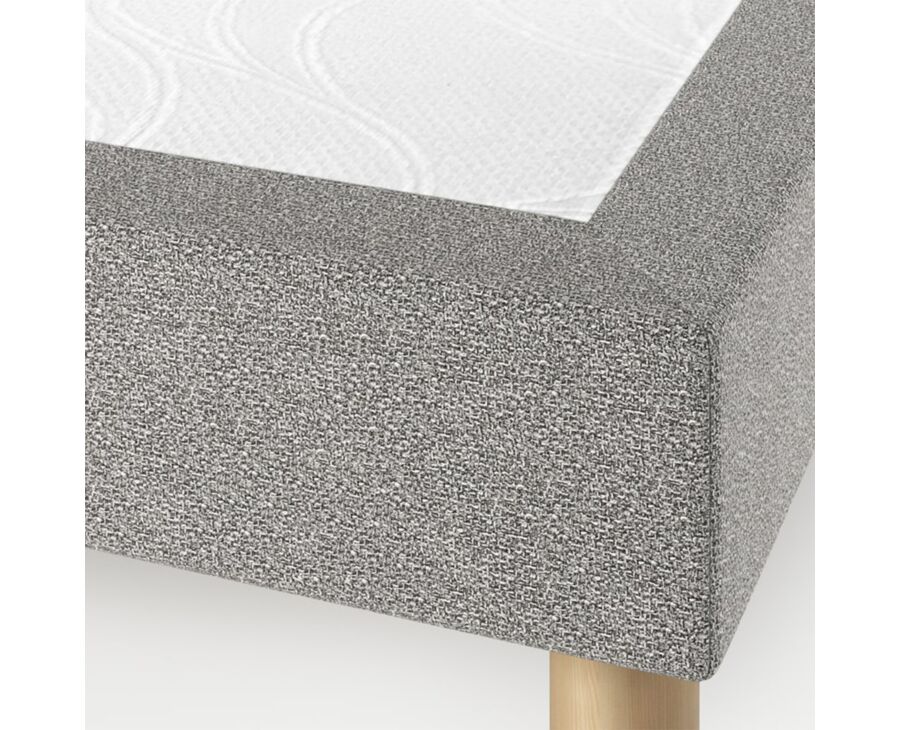 Bedbodem Cirse Deco Ashgrey - 140x200 cm
