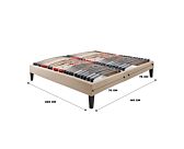 Sommier électrique Essentiel plus 140x200 cm 
Sommier électrique 