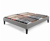 Bedbodem elektrisch Essentiel Plus Grijs– 140x190 cm (2 bedbodem 70x190 cm) 