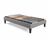 Sommier électrique Essentiel Plus gris - 80x200 cm