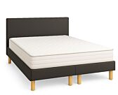 Ensemble literie Victor 140x190 
Sommier + matelas + tête de lit + pieds 