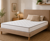 Beddengoedset Leon beige- 140 x 190 cm 