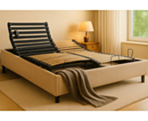 Sommier Sommeil plus beige 140x190
