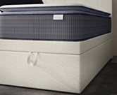 Bed met opbergruimte Cassia Wit Gekruld - 140x200 cm