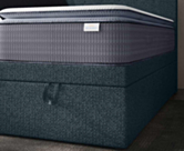 Bed met Opbergruimte Cassia Blauw - 180x200 cm