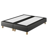 Boxspring Coventry Cabernet Zwart - 90x200 cm