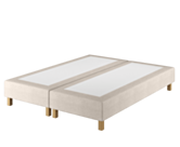 Boxspring Coventry Merlot Ecru - 140x190 cm