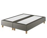 Boxspring Dayton Cabernet Antraciet - 140x200 cm