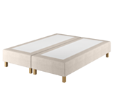 Boxspring Dayton Merlot Ecru -  140x200 cm