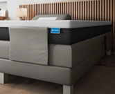 Boxspring Eton Elektrische Cabernet Antraciet - 140x190 cm