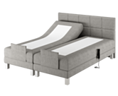Boxspring Eton Elektrische Merlot Grijs - 90x200 cm
