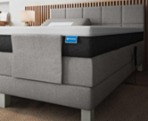 Boxspring Eton Elektrische Merlot Grijs - 180x200 cm