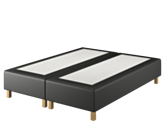 Boxspring Forbes Cabernet Zwart - 160x200 cm