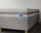 Boxspring Forbes Merlot Gris - 140x200 cm