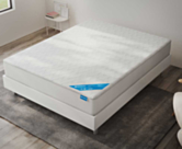 Bed German Blanc - 140x190 cm