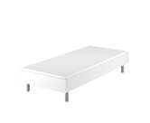 Bed German Blanc - 90x200 cm