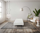 Bed German Blanc - 90x190 cm