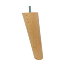 Set van 4  Spindels Blanke Lak Poten - H20 cm